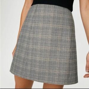 Aritzia Babaton Modern Mini Skirt Fully Lined